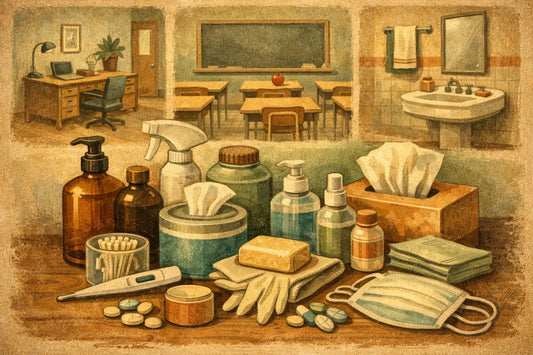 Germ Prevention Supplies Checklist for Every Space