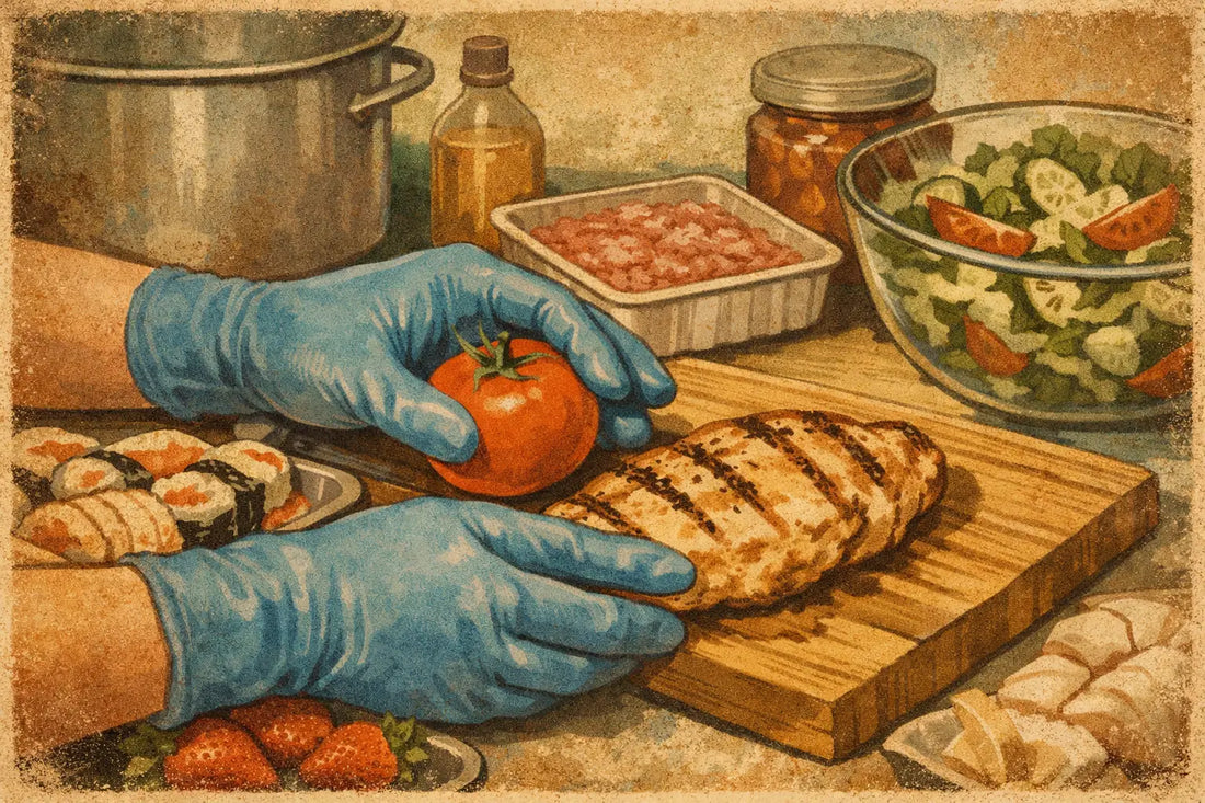 Food Safe Nitrile Gloves That Hold Up