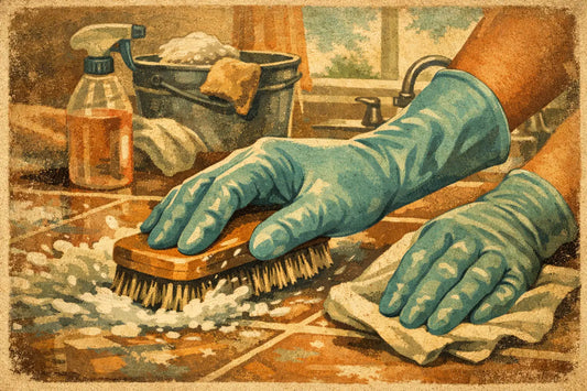 Nitrile Gloves for Cleaning That Hold Up